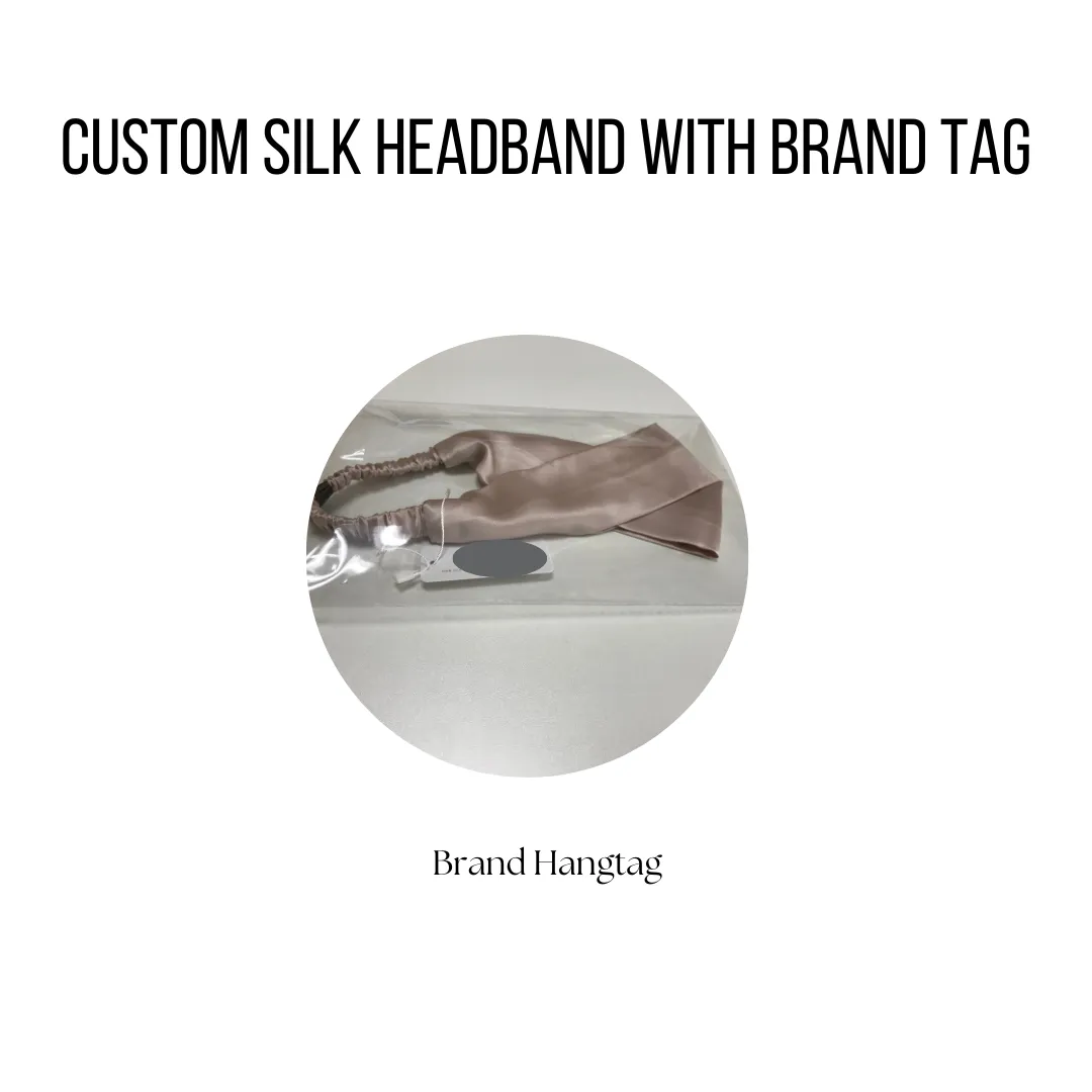 Custom Wholesale Silk Headband 1cm