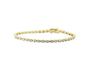 Diamond Yellow Gold Bracelet