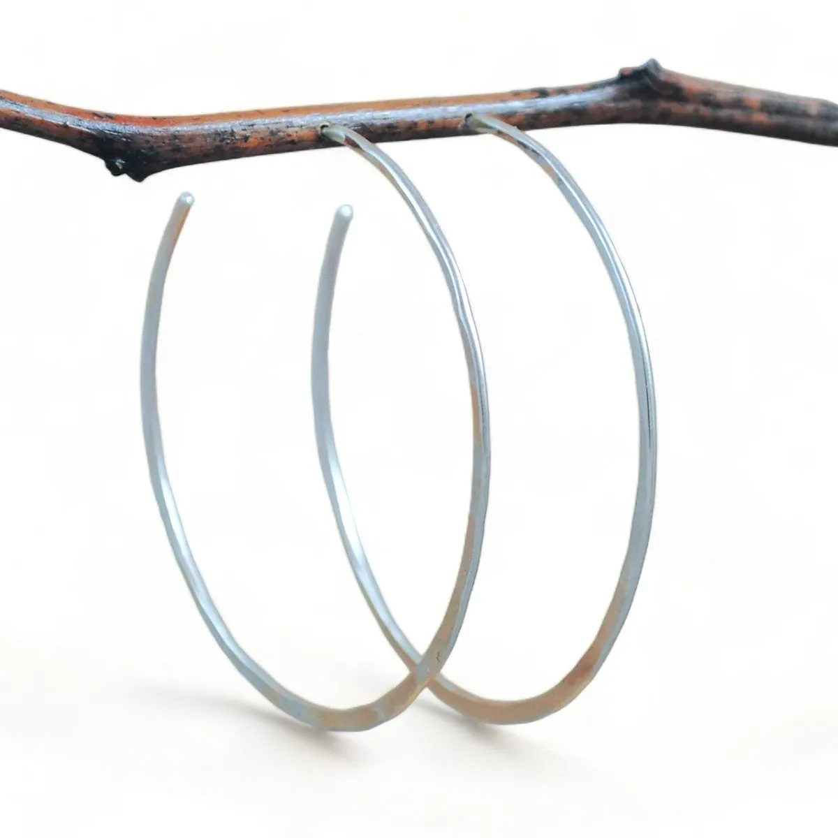 Extra Large Hoop - sterling silver