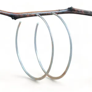 Extra Large Hoop - sterling silver