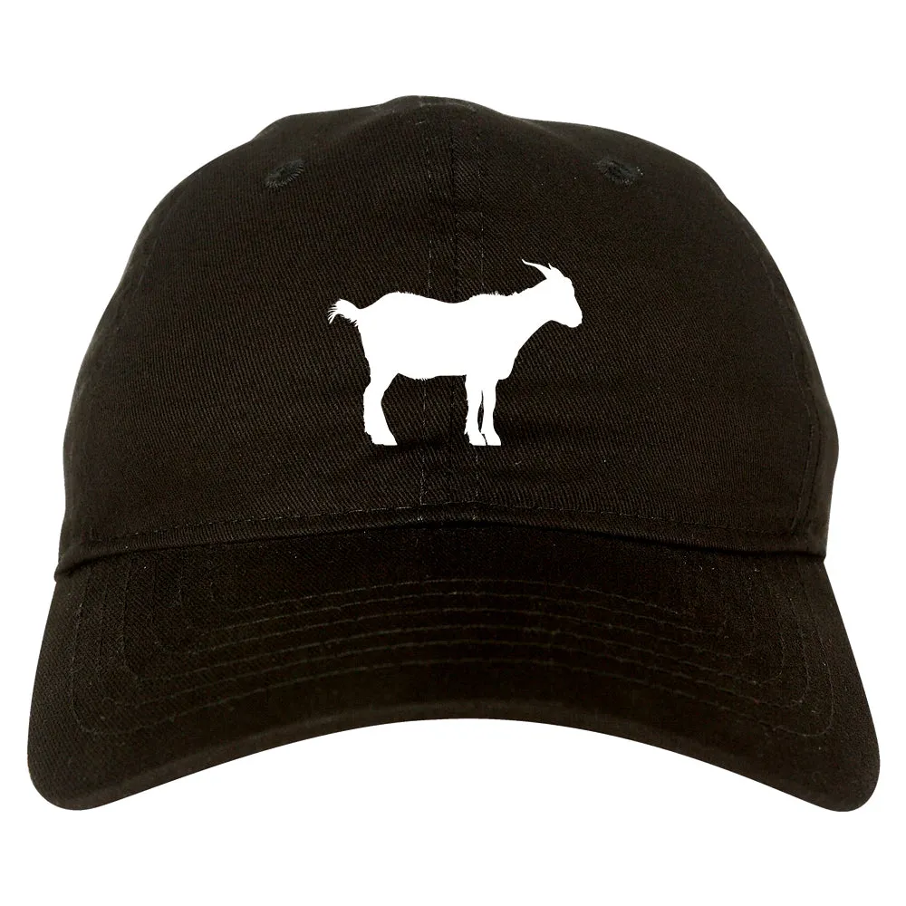 Goat Animal Chest Mens Dad Hat Baseball Cap