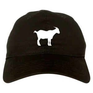 Goat Animal Chest Mens Dad Hat Baseball Cap