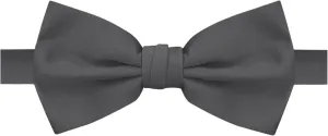 Jacob Alexander Men's Pretied Banded Adjustable Solid Color Bowtie