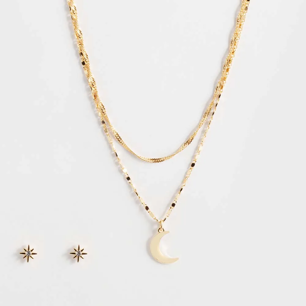 Juliet 2-Piece Gold Gift Set