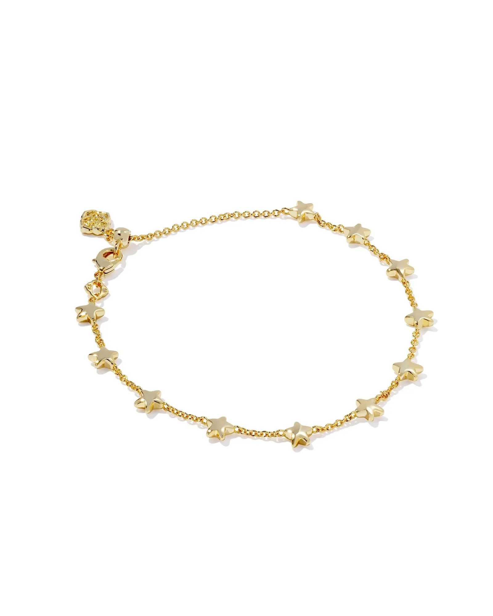 Kendra Scott Sierra Star Delicate Chain Bracelet in Gold