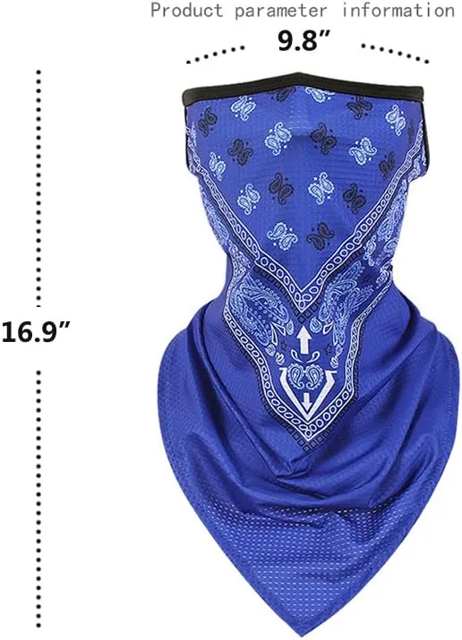 KINGREE Balaclava Ski Mask, Motorcycle Helmets Liner Neck Gaiter, Quick-Dry Half Masks