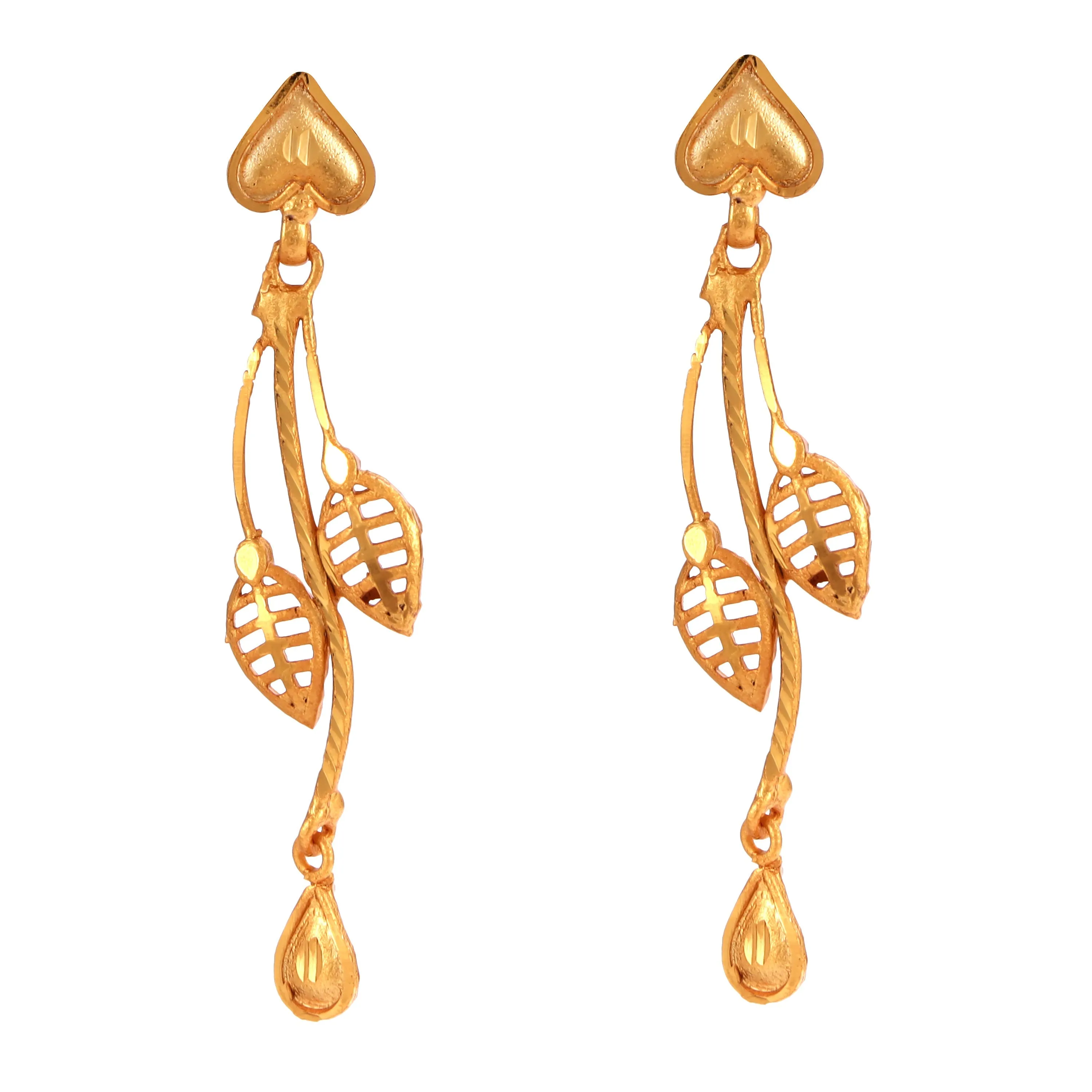 Leafy Bliss Slick Necklace Set