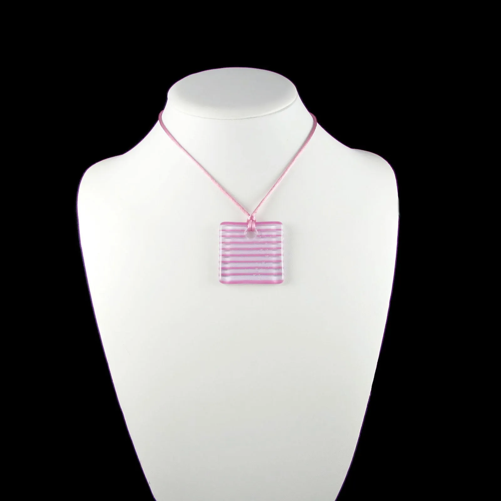 LGAN Glass Pendant - Pink
