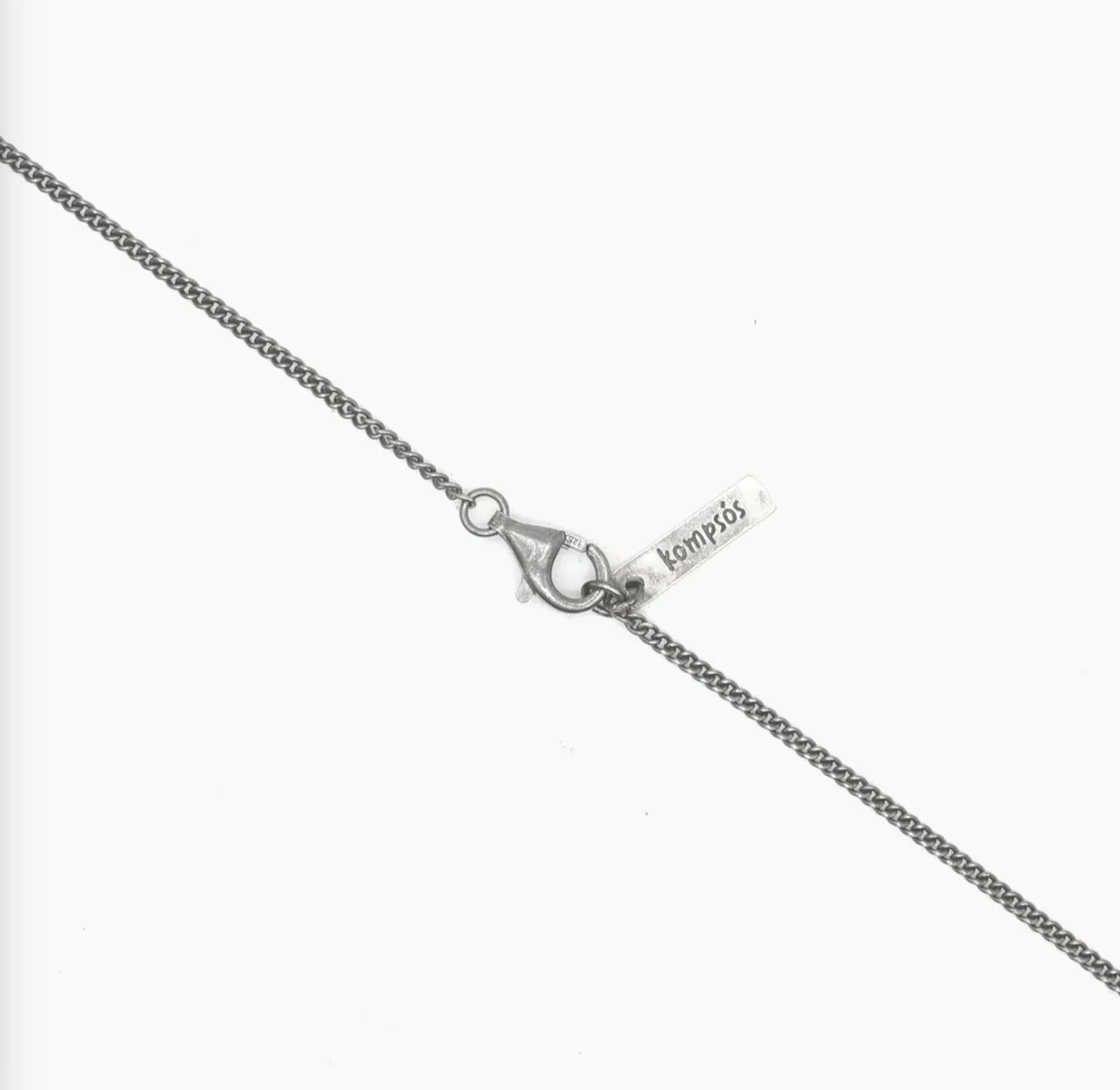 Melted Sterling Silver With Freshwater Pearl Necklace