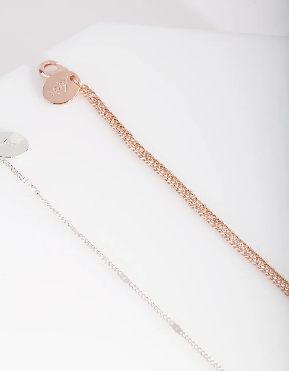 Mixed Metal Chain Bracelet Pack