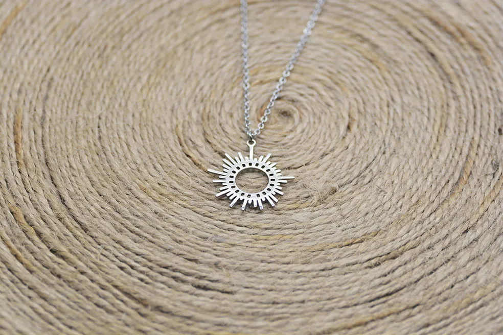 My Universe S/Steel Silver Pendant & Chain