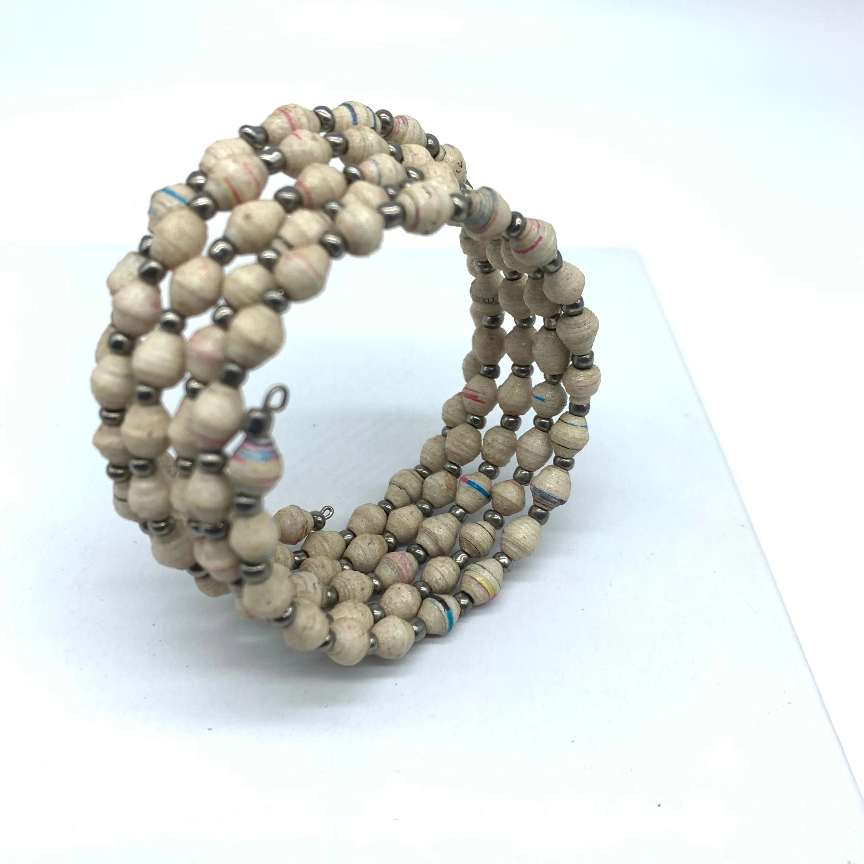 Paper Coil Bracelet-Multi colour 8