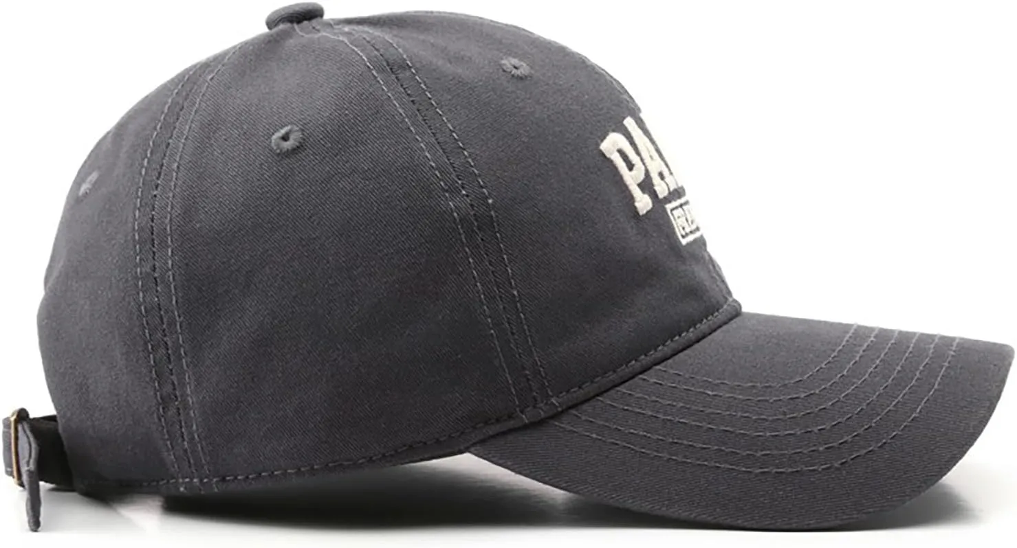 Paris Hat Unisex Baseball Cap Soft Sun Hat Adjustable Trucker Cap