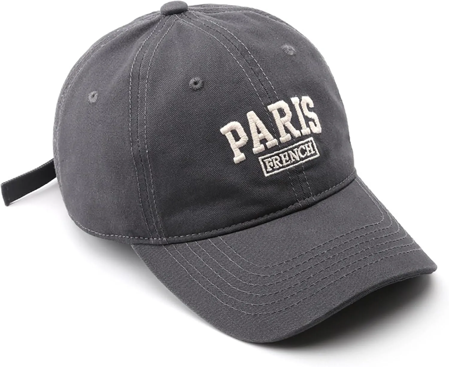 Paris Hat Unisex Baseball Cap Soft Sun Hat Adjustable Trucker Cap