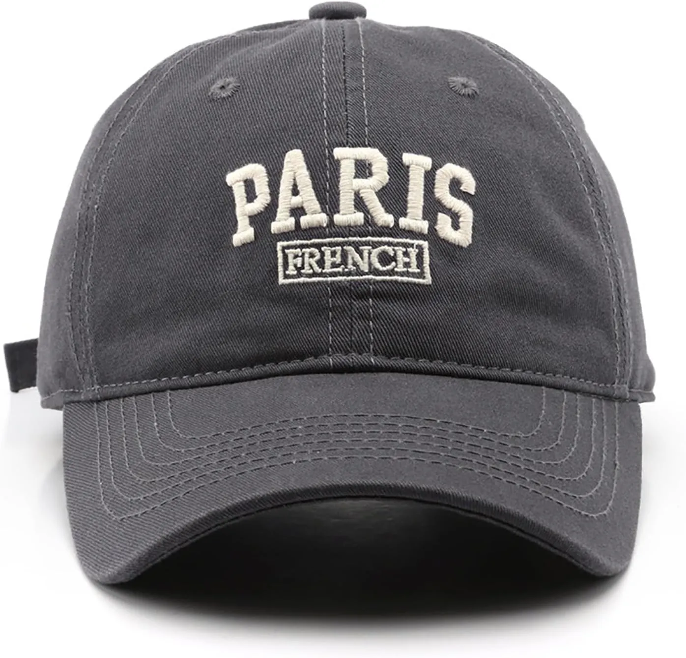 Paris Hat Unisex Baseball Cap Soft Sun Hat Adjustable Trucker Cap