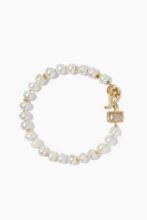 Piazza Bracelet White Pearl