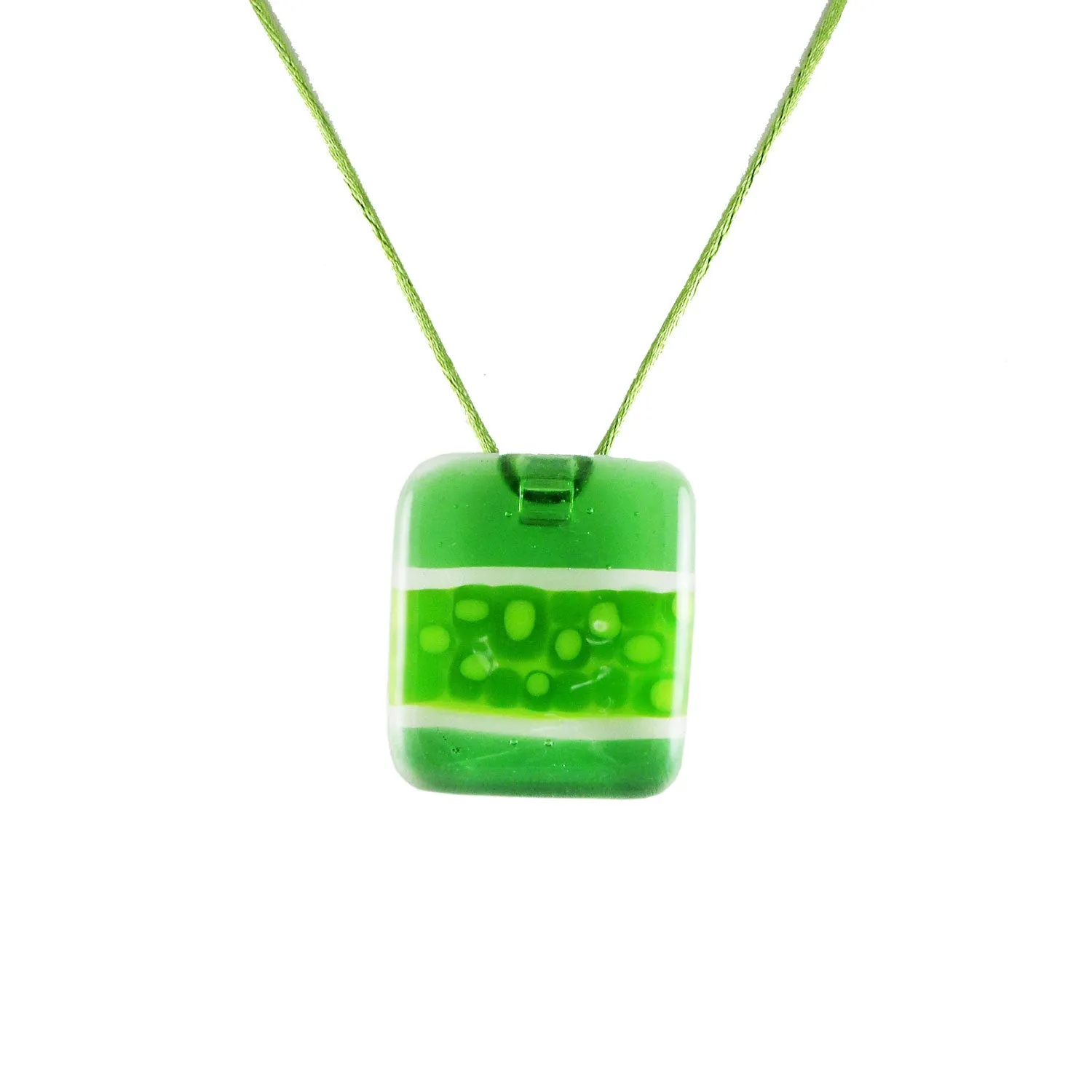 "Murano" Glass Pendant - Aqua