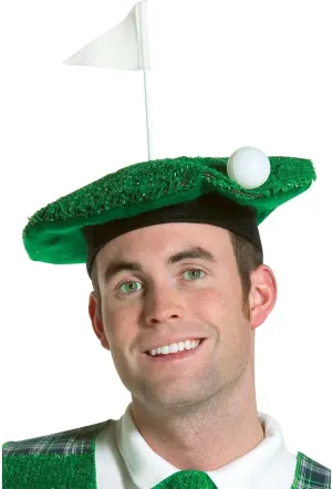 Rasta Imposta Adult Lightweight Hole-In-One Golf Beret Costume Ireland (One Size, Green)