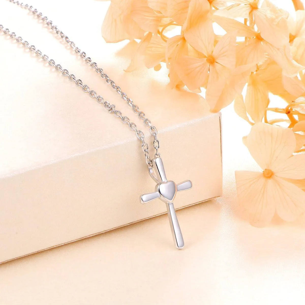 S925 Sterling Silver Small Cross Pendant Necklace Bracelet Earrings