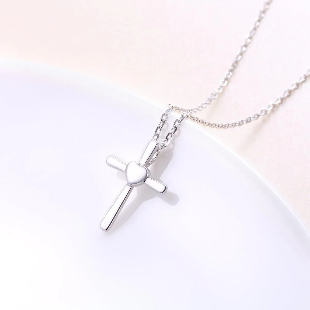 S925 Sterling Silver Small Cross Pendant Necklace Bracelet Earrings