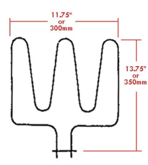 Sauna Heater Element for HMR/HNVR45, SKSM/Designer 45, SEPC63