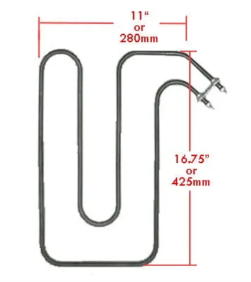 Sauna Heater Elements for Saunatec 4.5kw, SO / SC / BE, SEPC-93