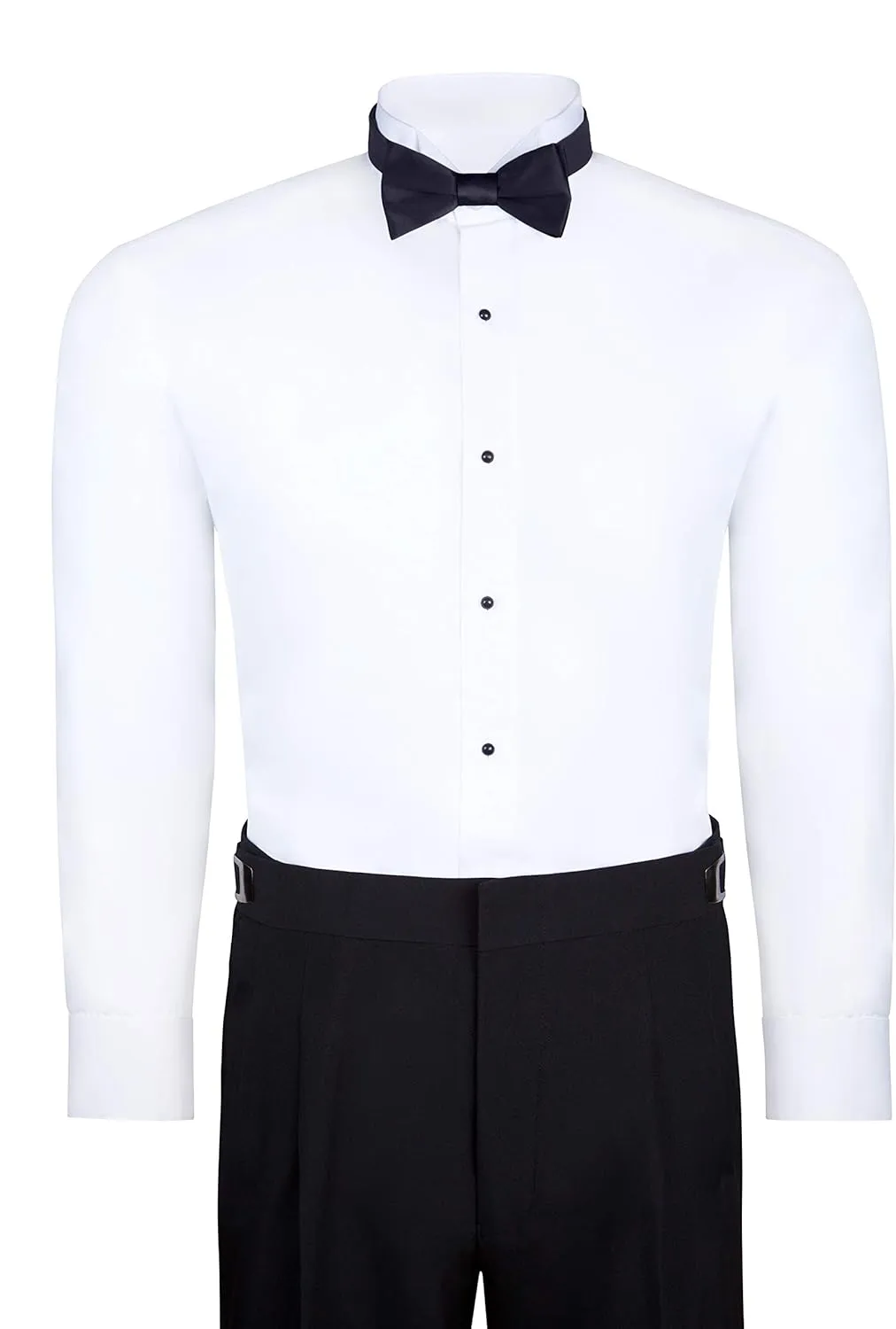 S.H. Churchill & Co. Men's Self-Tie Satin Bow Tie - Faux Silk for Wedding Tuxedo