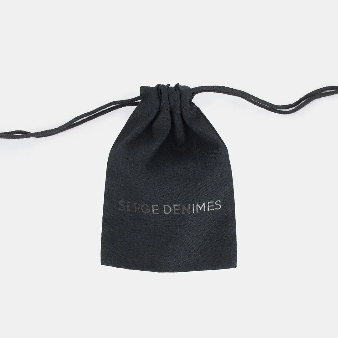 Silver Serge Alphabet Gem Necklace