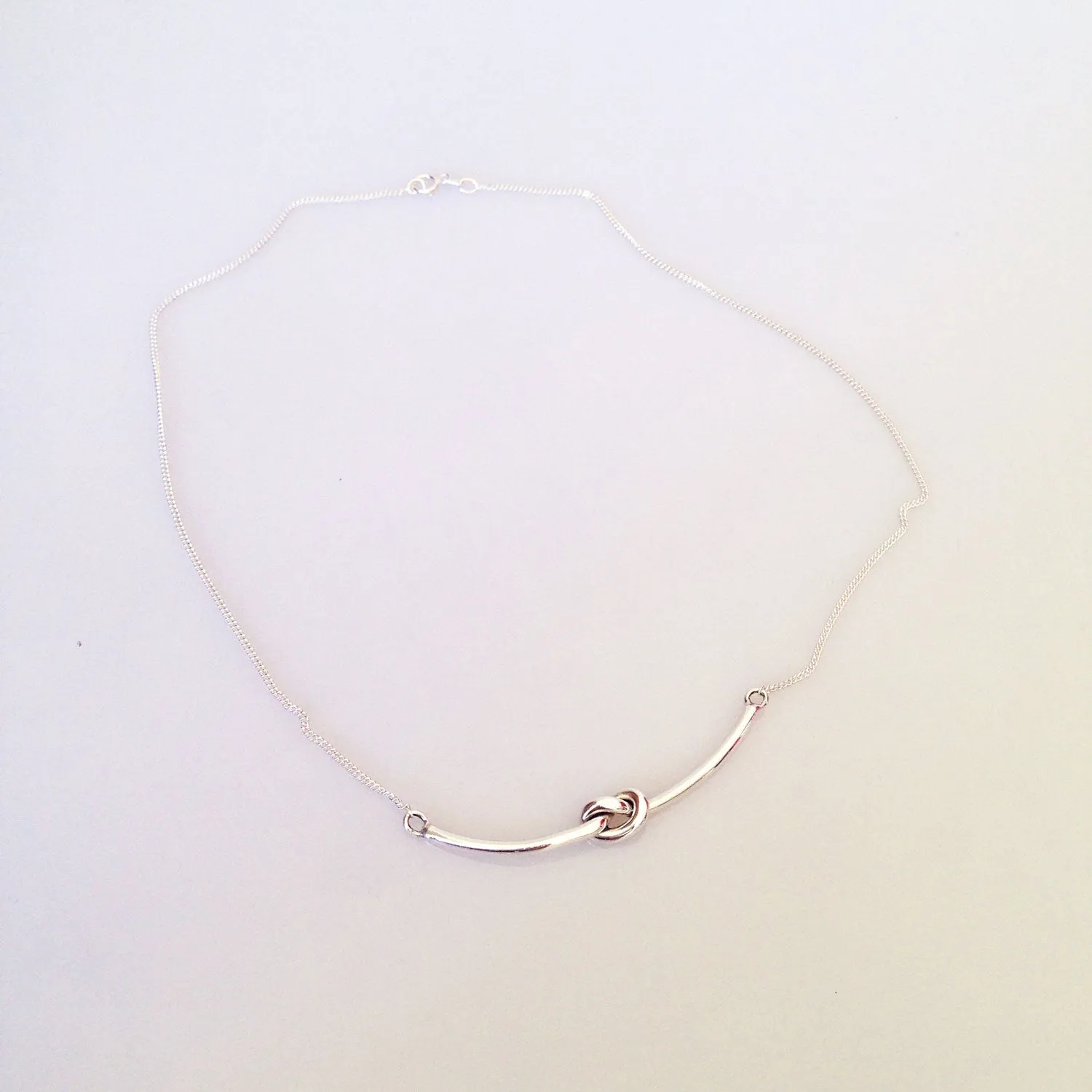 Simple Knot Necklace