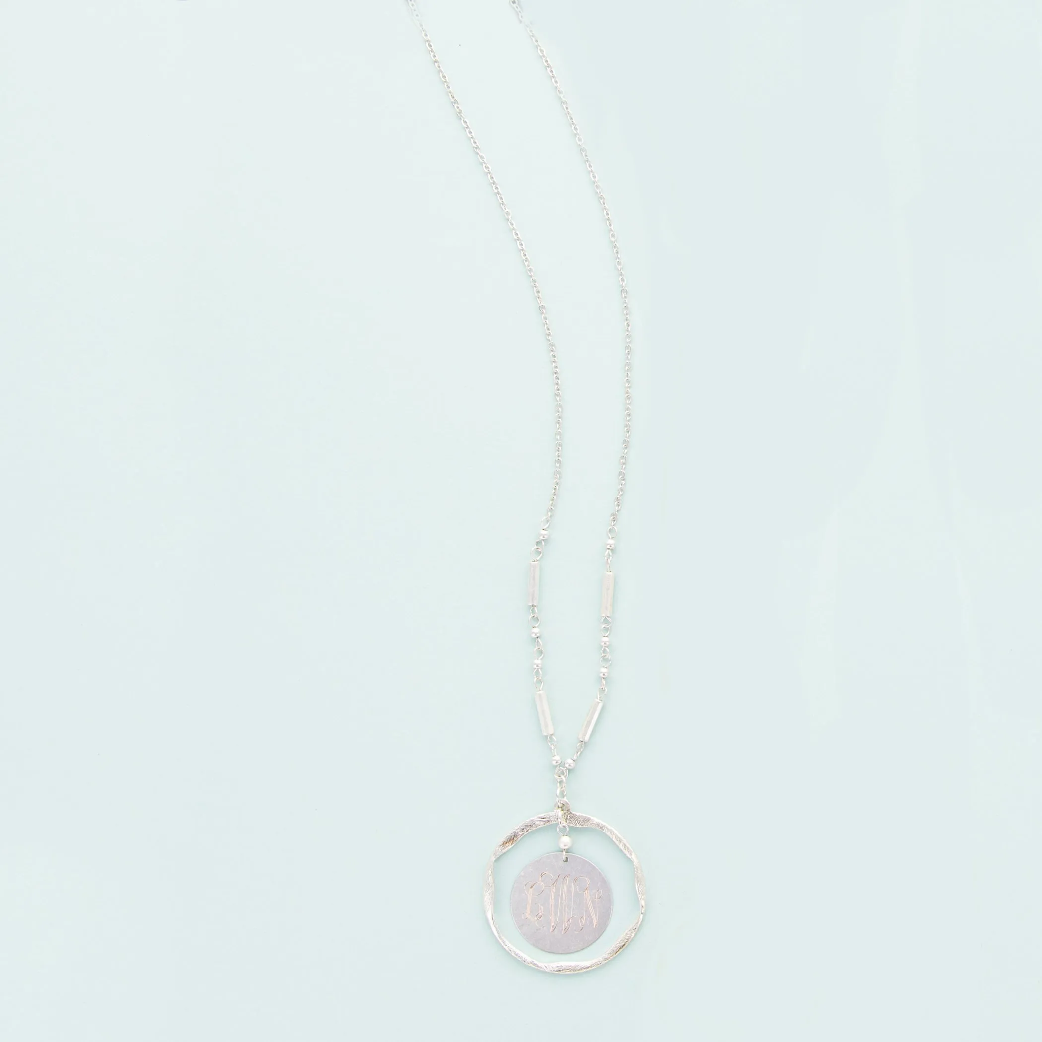 Simple Wonders Necklace - Silvertone