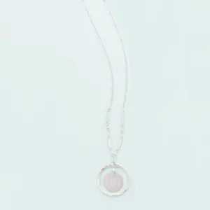 Simple Wonders Necklace - Silvertone