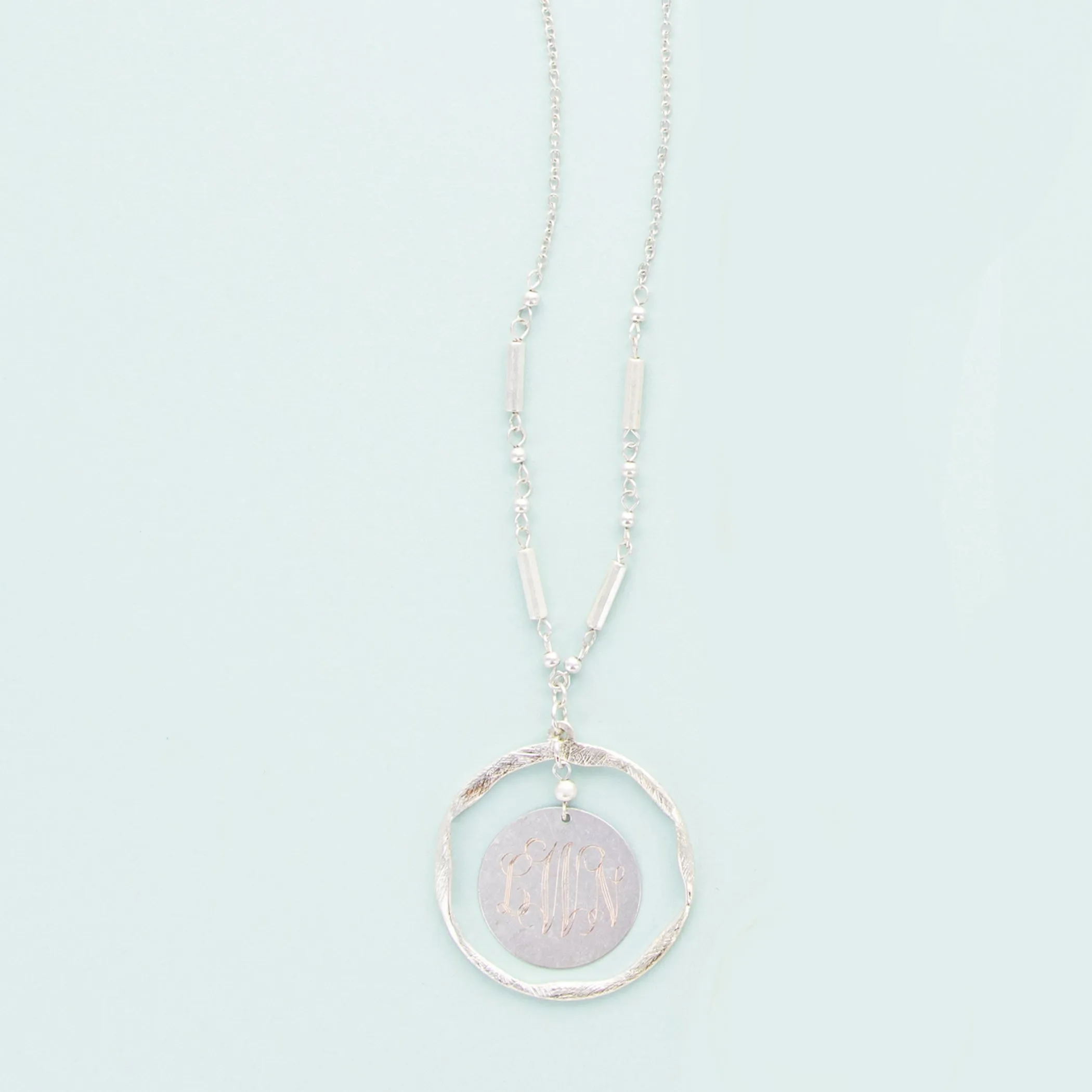 Simple Wonders Necklace - Silvertone