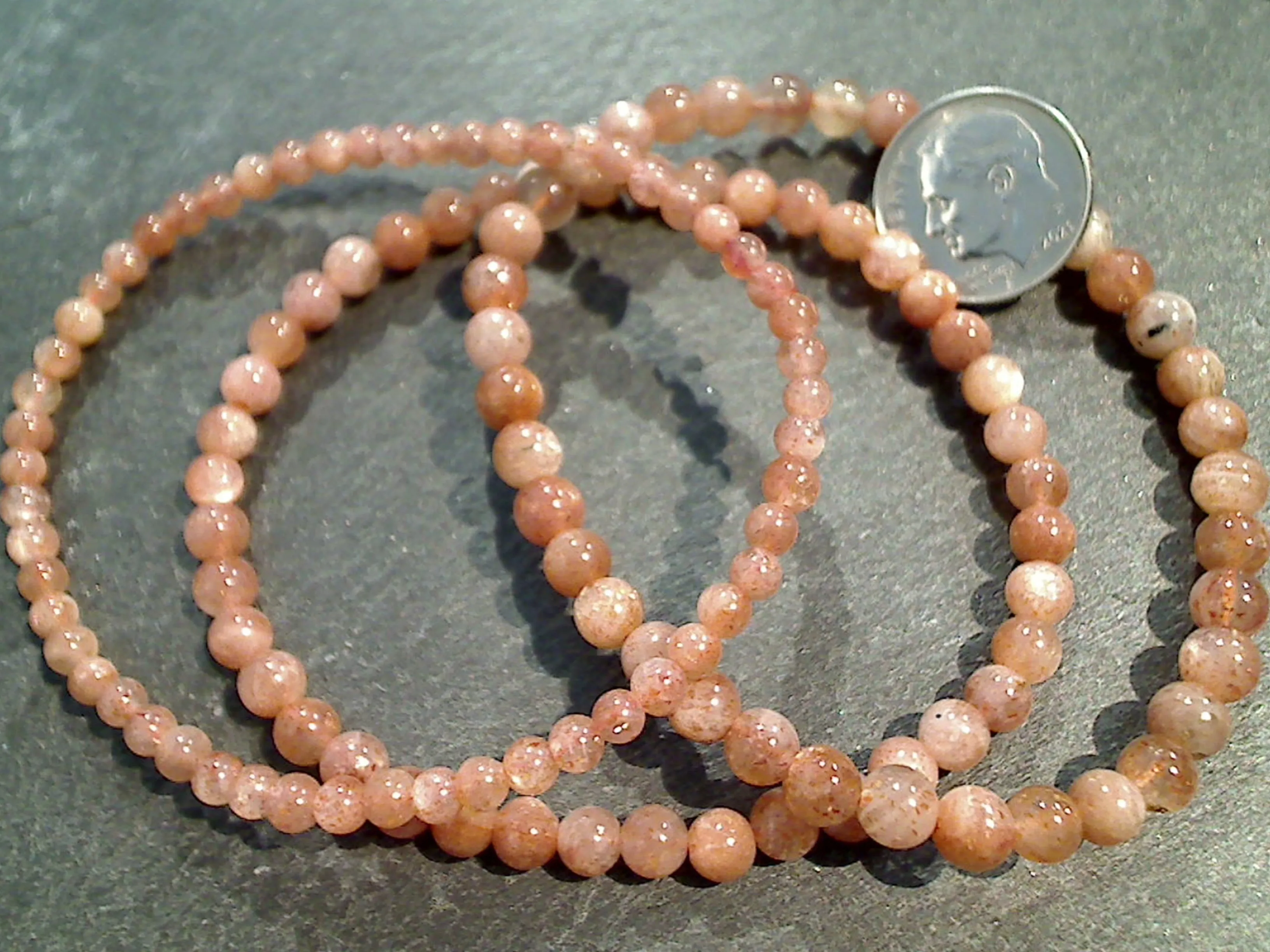 Sunstone 4MM - 5MM Stretch Bracelet