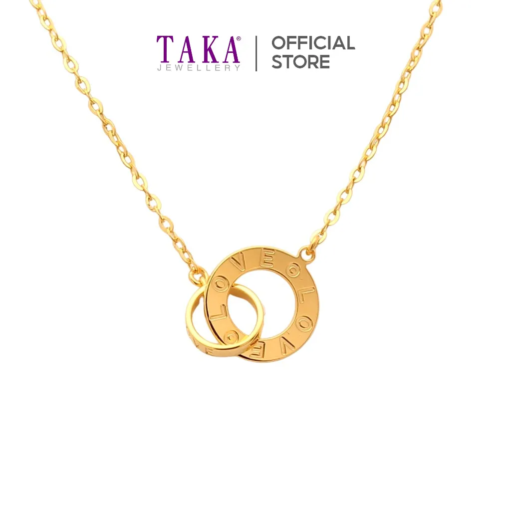 TAKA Jewellery 916 Gold Necklace