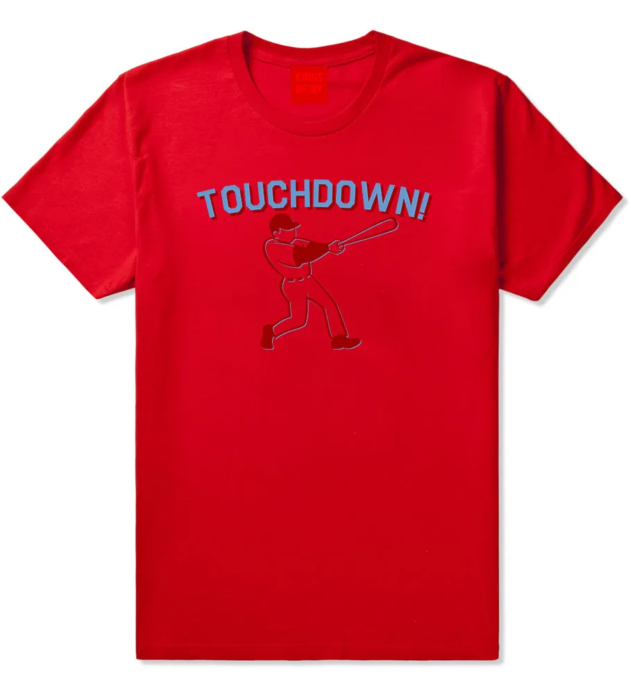 Touchdown Baseball Meme Mens T-Shirt
