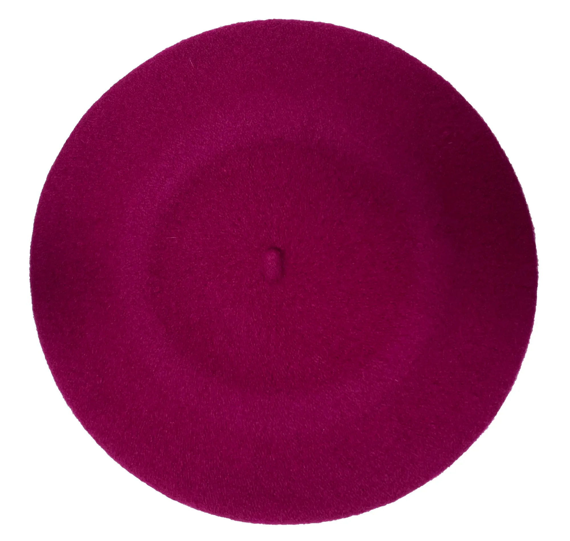 *Traditional 11" French Wool Beret, FQH, Made in Europe