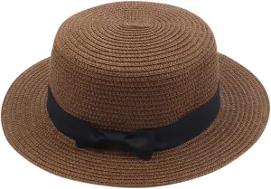 Women Fashion Church Hats Classic British Wide Brim Top Fedora Hat Wedding Dress Up Jazz Cap