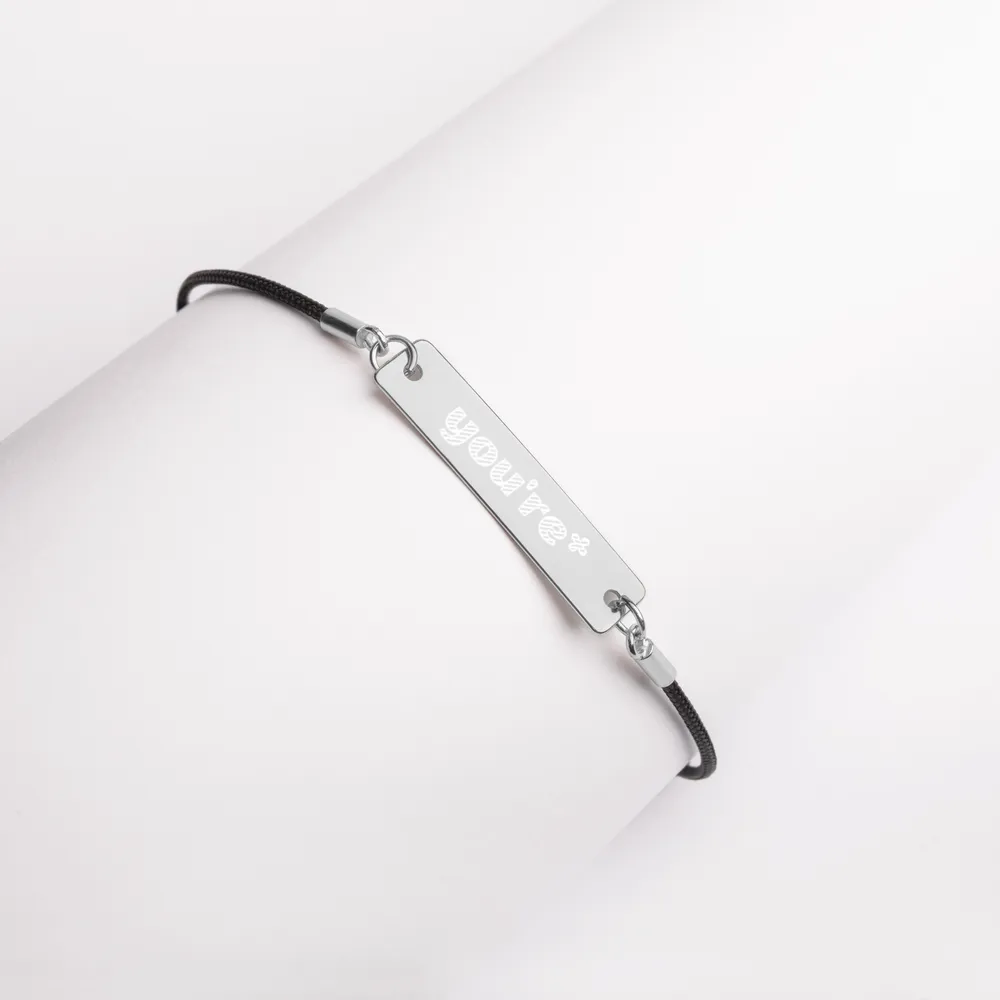 You're* Engraved Bracelet
